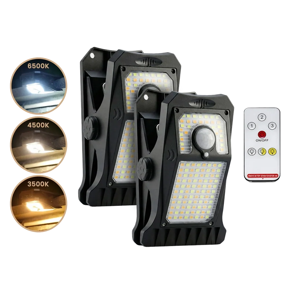 Vexlyra Solar Clip-On Light