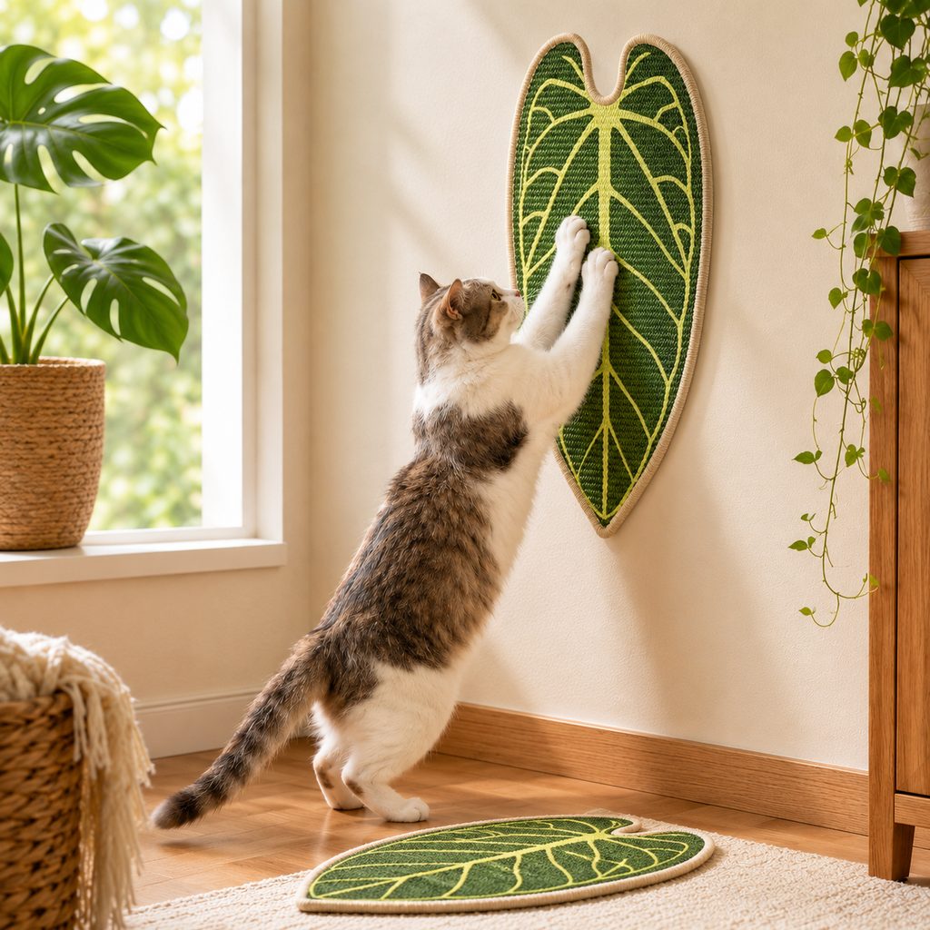 Botanical Sisal Cat Scratch Mat – Saves Furniture