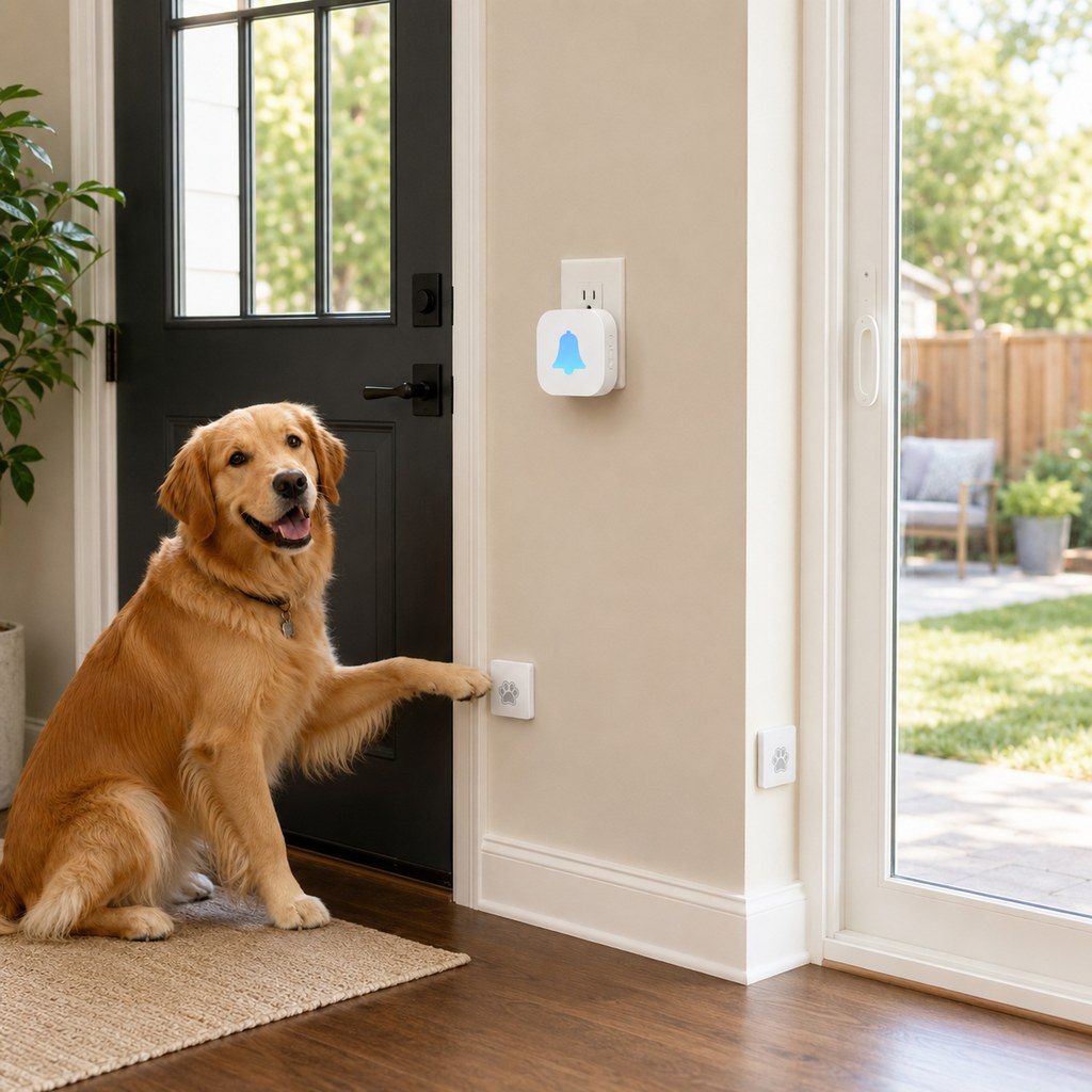 Wireless Dog Doorbell – Easy Potty Training