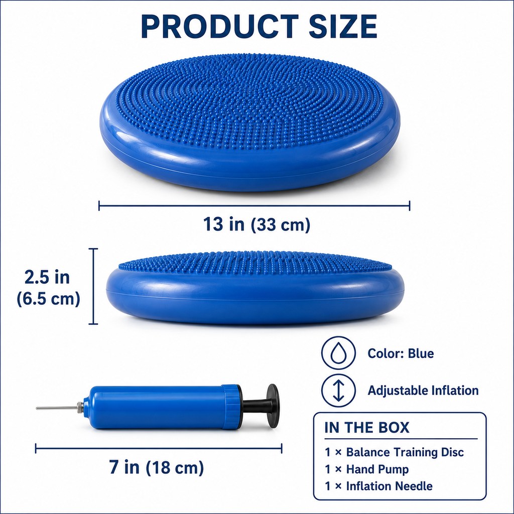 Inflatable Dog Balance Disc – Home Balance Training