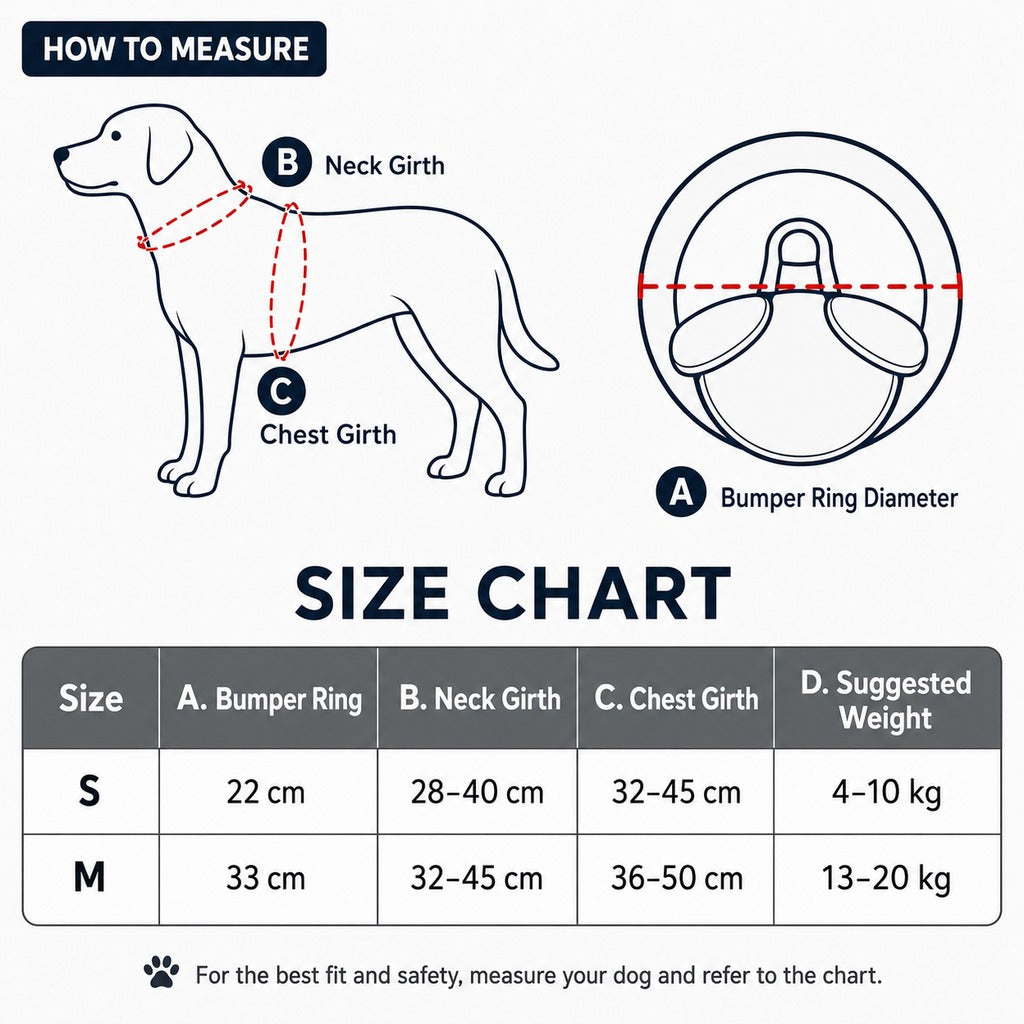 Blind Dog Bumper Halo Harness – Fewer Wall Bumps
