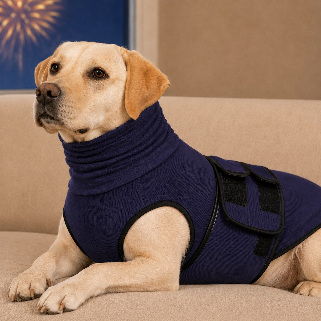 Dog Calming Shirt with Hood – Calming Comfort in Storms