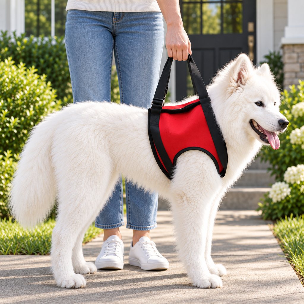 Dog Mobility Lift Harness – Front & Rear Support