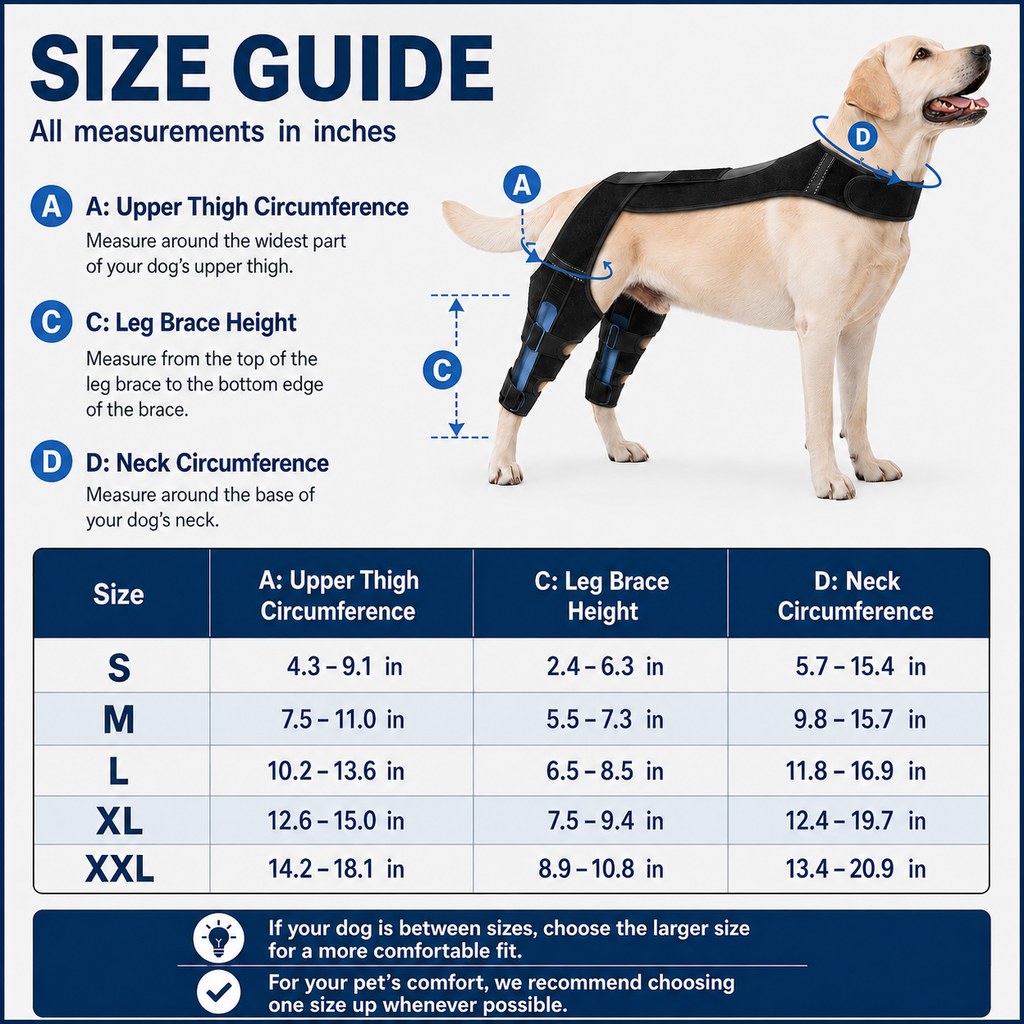 Dual Hind Leg Dog Support Harness – Walk & Stand Easier