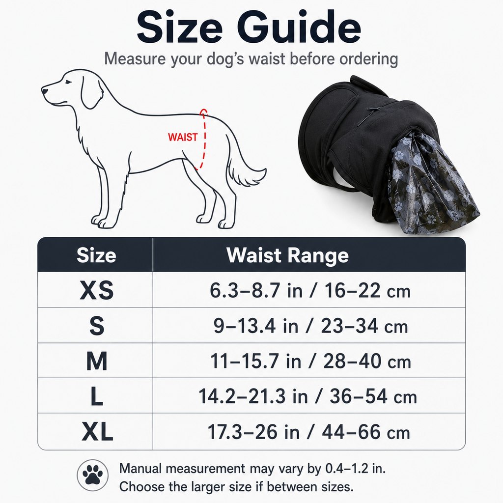 Dog Waste Catcher Pants – Easier Poop Cleanup