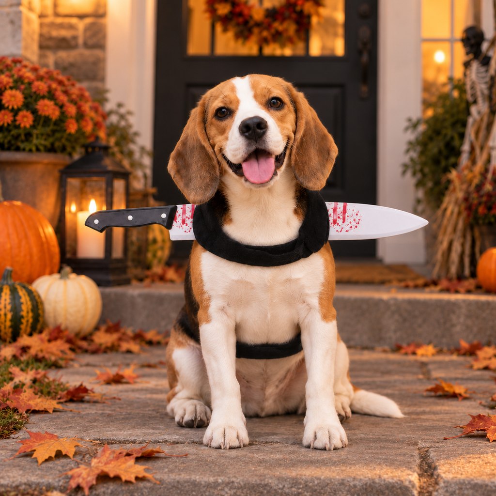 Horror Prop Dog Costume Harness – 6 Funny Styles