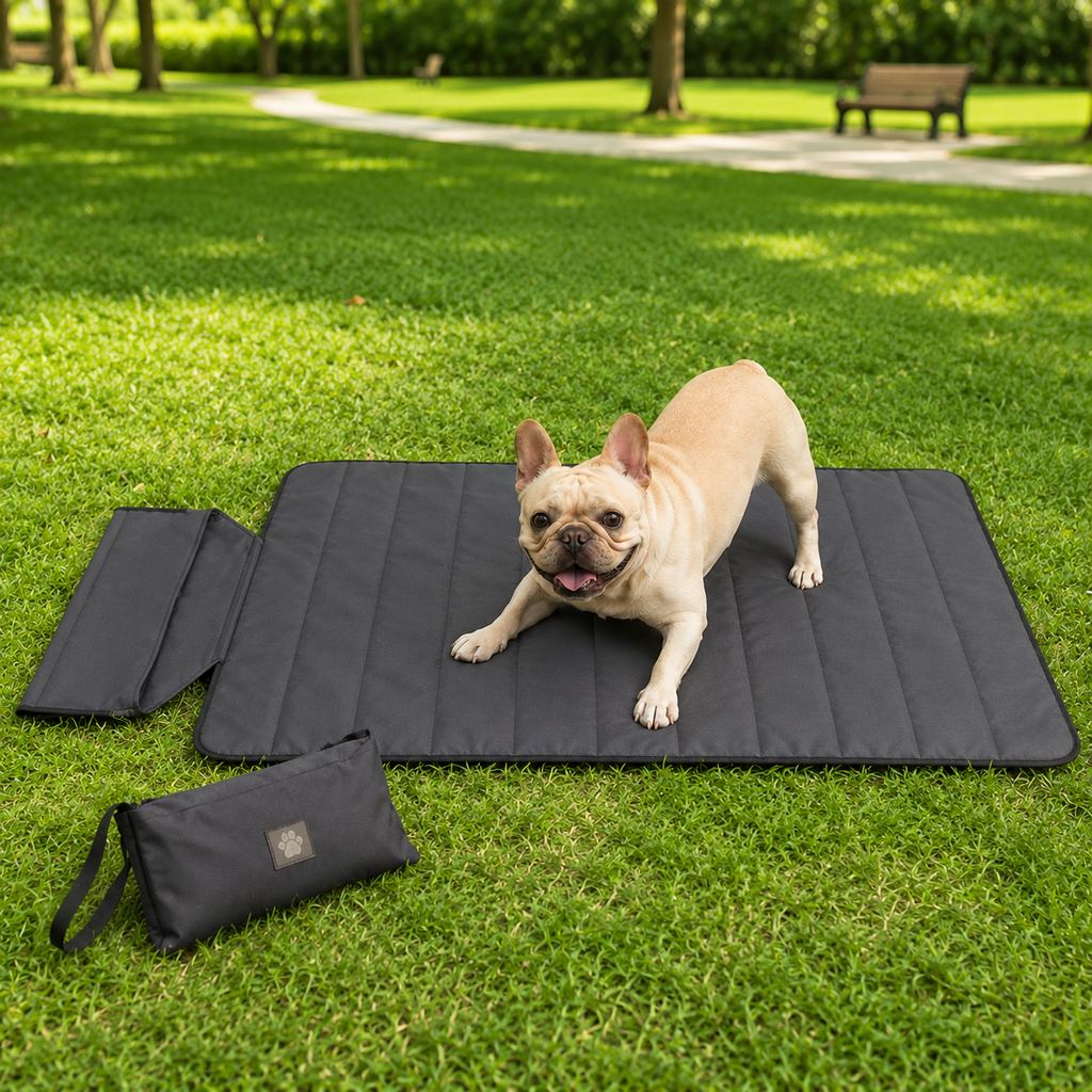Portable Outdoor Pet Mat – Foldable Travel Blanket