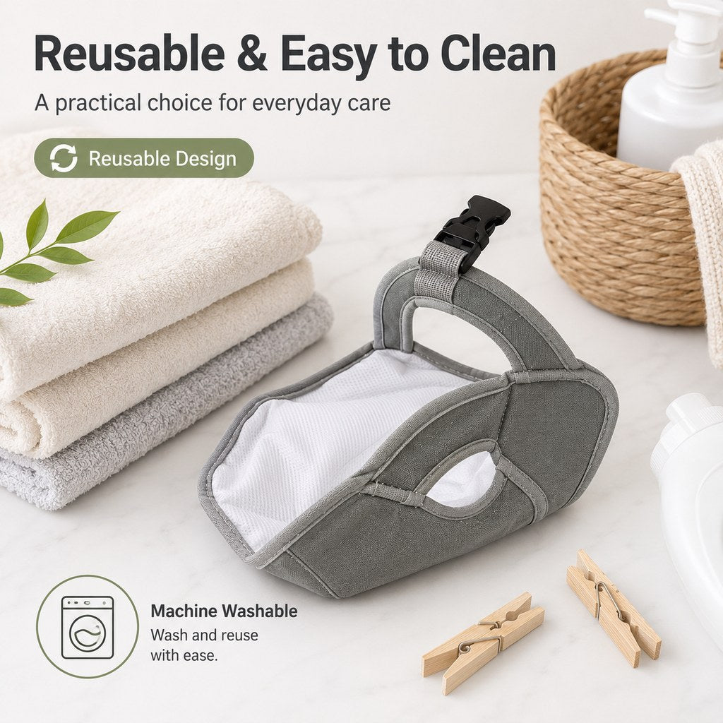 Reusable Female Dog Diaper – Adjustable & Washable