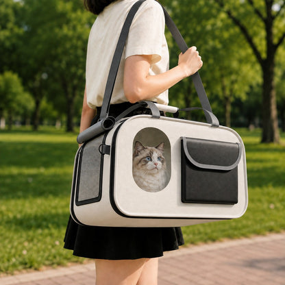 Large Breathable Pet Carrier – Roomy & Comfortable