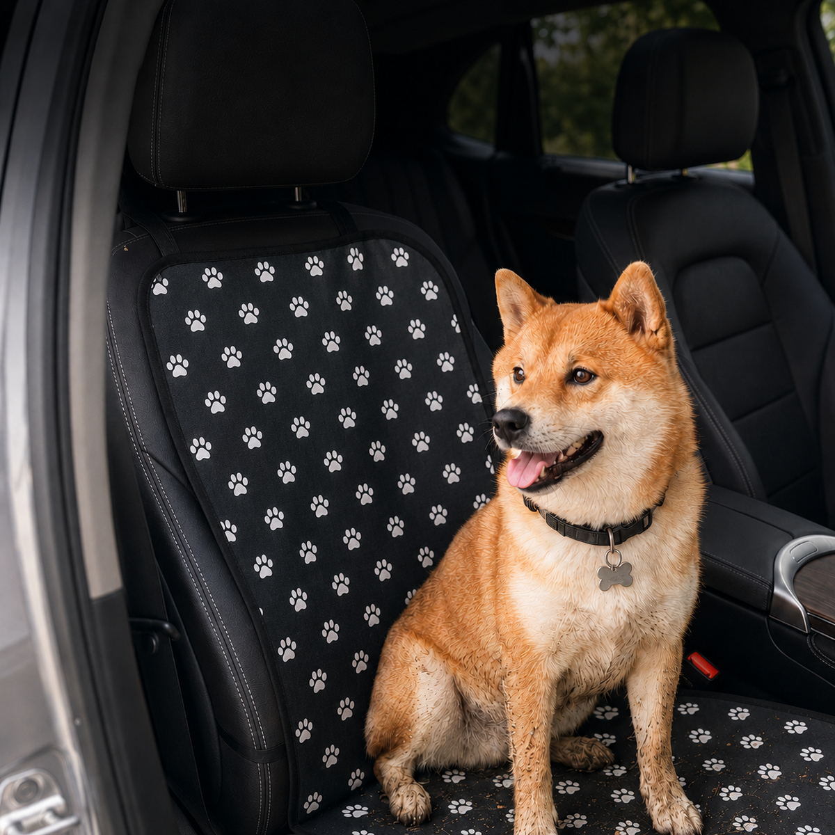 Front Seat Pet Car Cover – Waterproof, Fur-Proof Seats