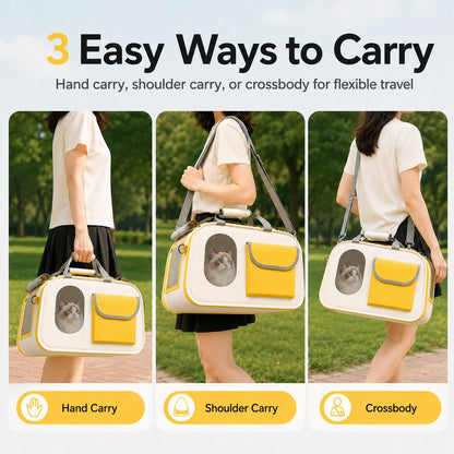 Large Breathable Pet Carrier – Roomy & Comfortable