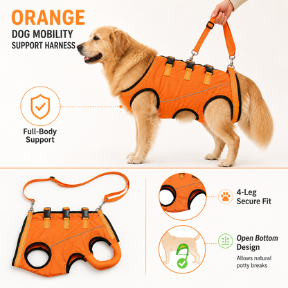 Full-Body Dog Lift Harness – Mobility Support for Seniors