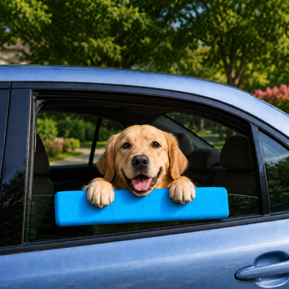 Dog Car Window Chin Rest – Soft Door-Edge Cushion
