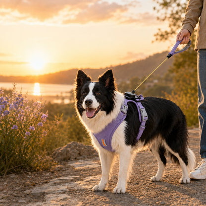 2-in-1 No-Pull Harness – Built-In Retractable Leash