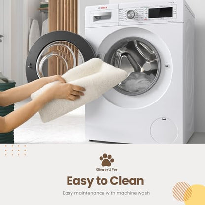Self-Heating Thermal Pet Pad, Cat Blankets for Indoor Outdoor, Pet Pads with Removable and Washable Cover, Self-Warming Winter Pet Bed Mat Blanket for Cat Rabbits Puppies Kittens 60x 45 cm