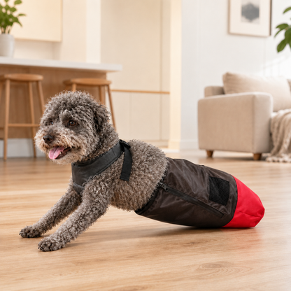 Dog Mobility Drag Bag – Protects Hind Legs Indoors