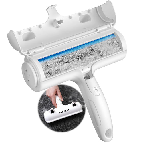 ACE2ACE Pet Hair Remover Roller, Reusable Animal Hair Removal Brush