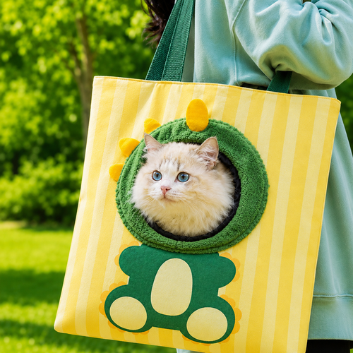 Peek-Out Pet Travel Tote – Light & Portable