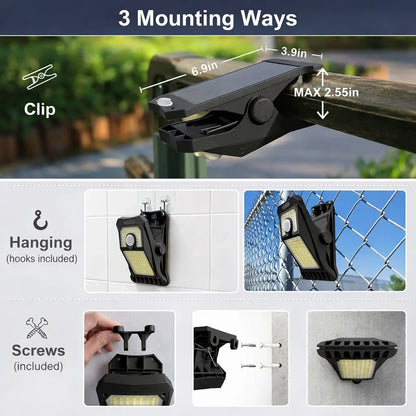 Vexlyra Solar Clip-On Light