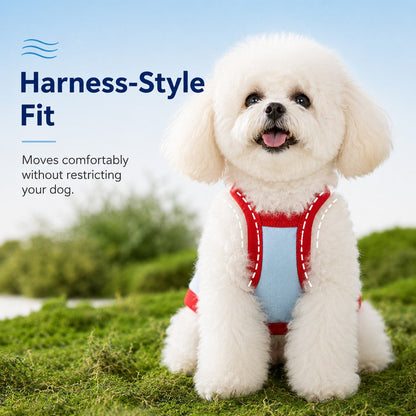 Dog Cooling Vest & Sun Hat Set – Cooler Summer Walks