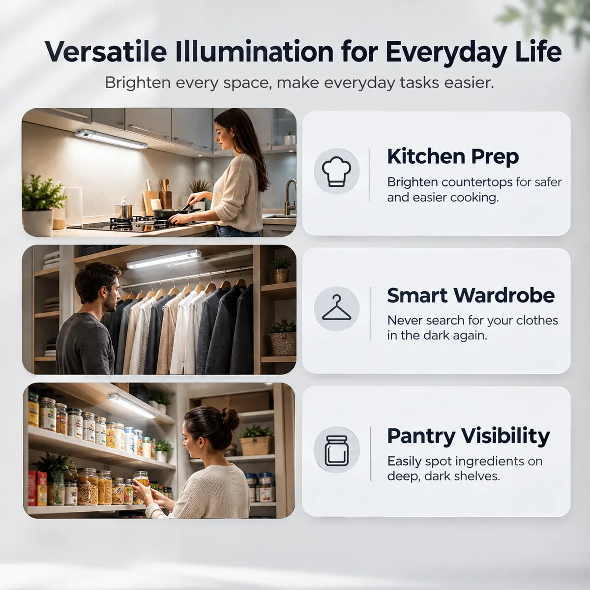 Vexlyra Motion Sensor Light - 2 Pack