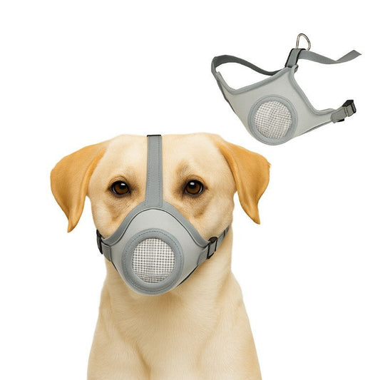 Breathable Mesh Dog Muzzle – Safer Walks & Vet Visits