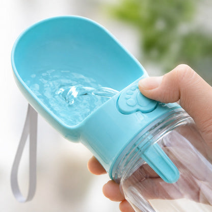2-in-1 Pet Water & Food Bottle – Hydrate & Feed on Walks