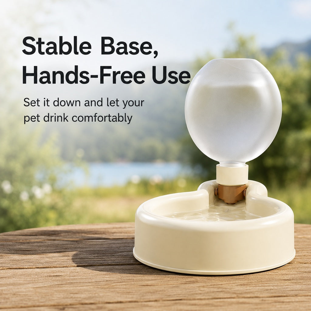 Portable Pet Water Bottle – Easy Drinks on Walks
