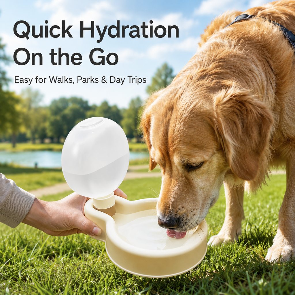 Portable Pet Water Bottle – Easy Drinks on Walks