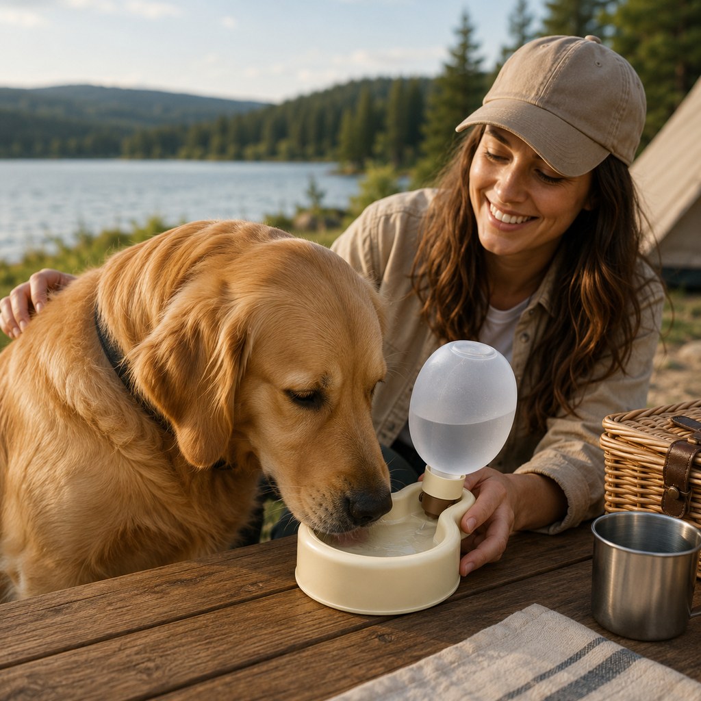 Portable Pet Water Bottle – Easy Drinks on Walks