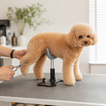 Dog Grooming Support Stand – Keeps Small Dogs Standing
