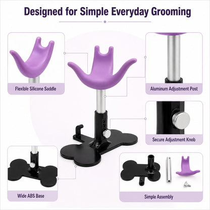 Dog Grooming Support Stand – Keeps Small Dogs Standing