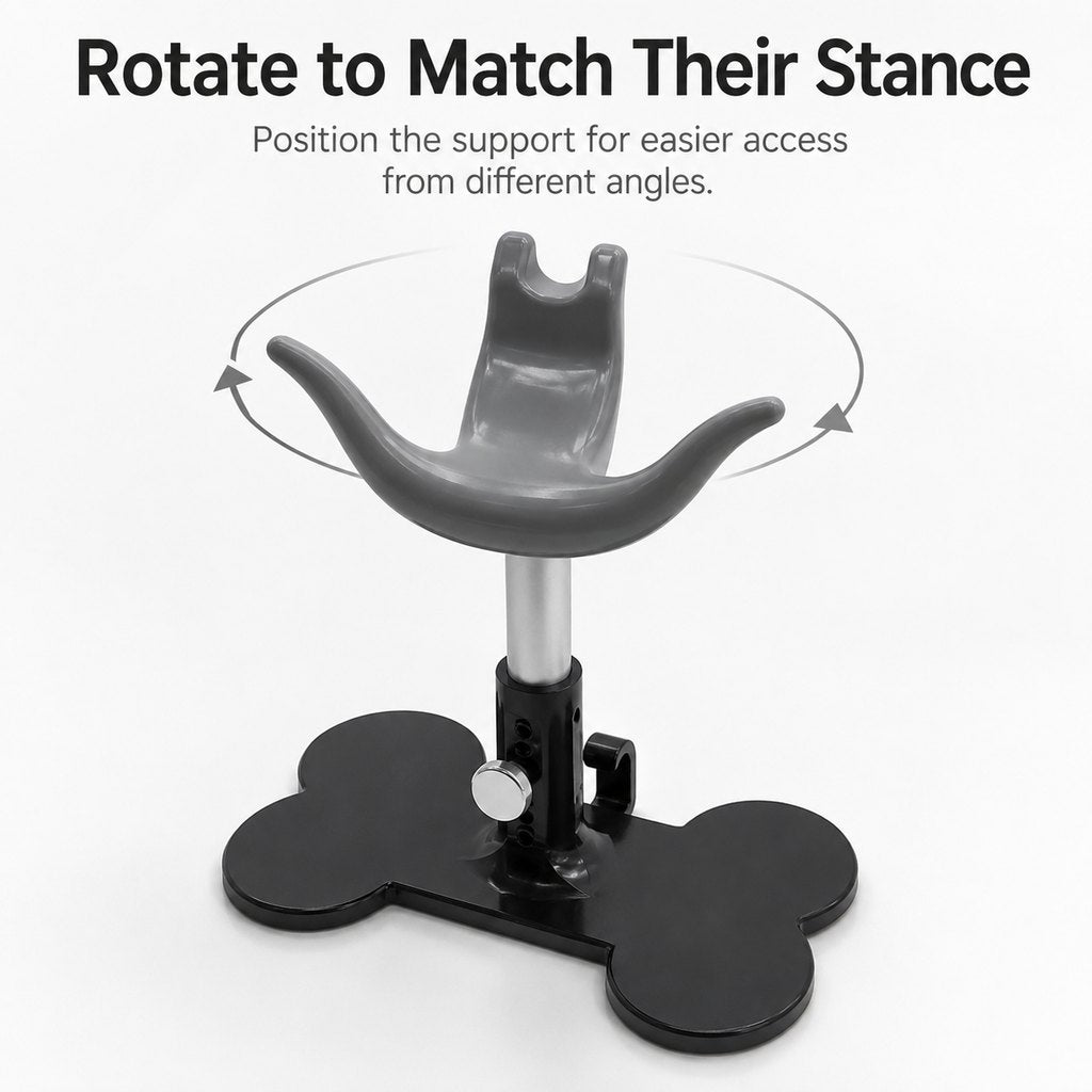 Dog Grooming Support Stand – Keeps Small Dogs Standing