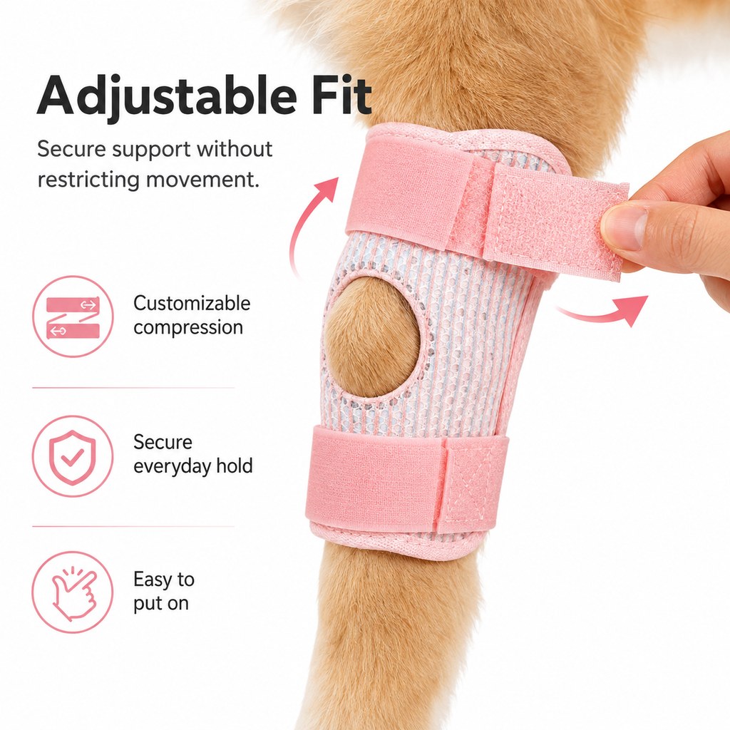 Dog Knee Support Brace – Front & Rear Joint Support