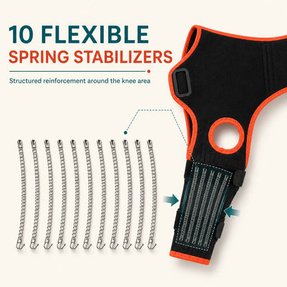 Dog Knee Brace with Support Strap – Reduces Slipping