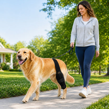 Adjustable Dog Leg Brace – Front or Hind Support