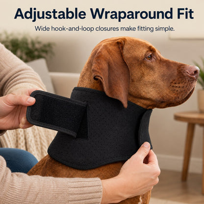 Dog Neck Support Brace – Breathable Recovery Collar