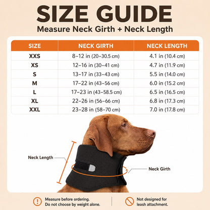 Dog Neck Support Brace – Breathable Rest Wrap