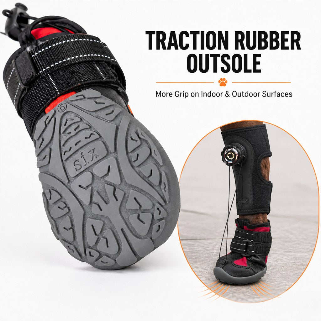 Paw-Lift Support Dog Boots – Stops Paw Dragging
