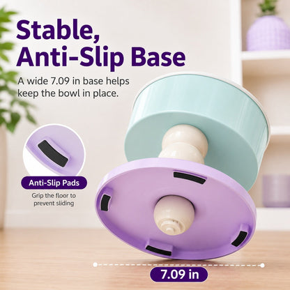 Adjustable Elevated Pet Bowl – 3 Height Modes