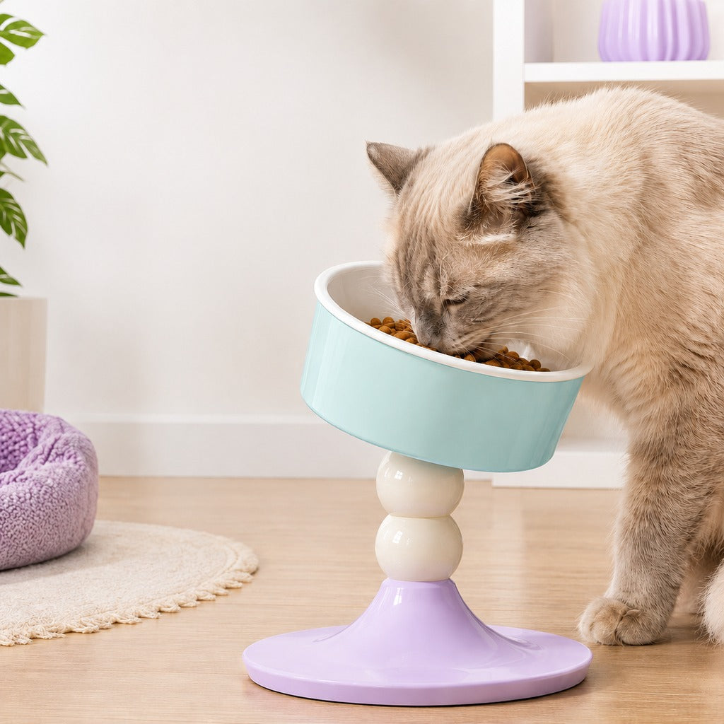 Adjustable Elevated Pet Bowl – 3 Height Modes