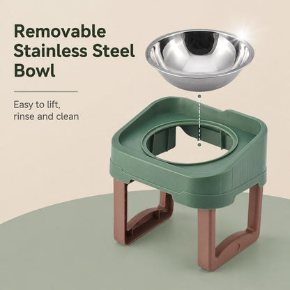 Elevated Slow Feeder Bowl – Slower Meals, Less Mess