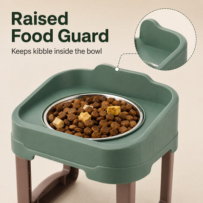 Elevated Slow Feeder Bowl – Slower Meals, Less Mess