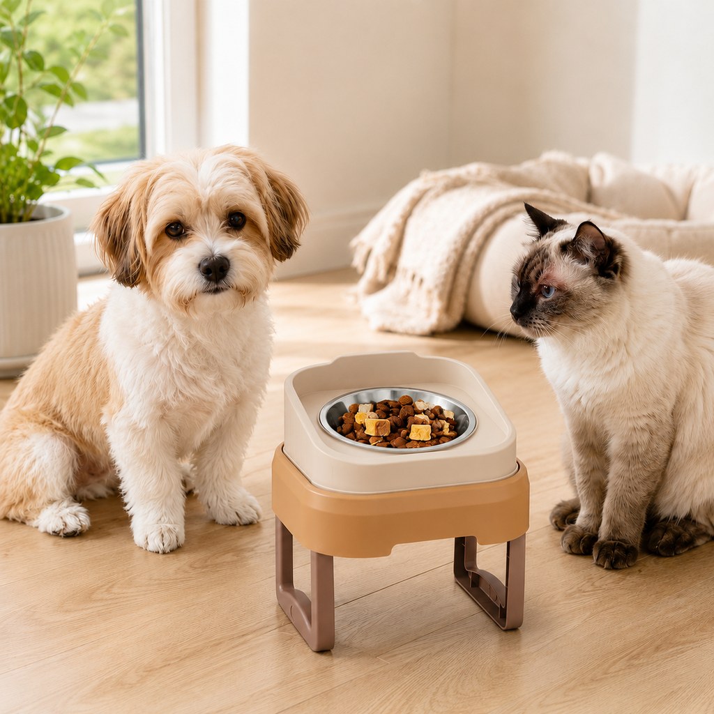 Elevated Slow Feeder Bowl – Slower Meals, Less Mess