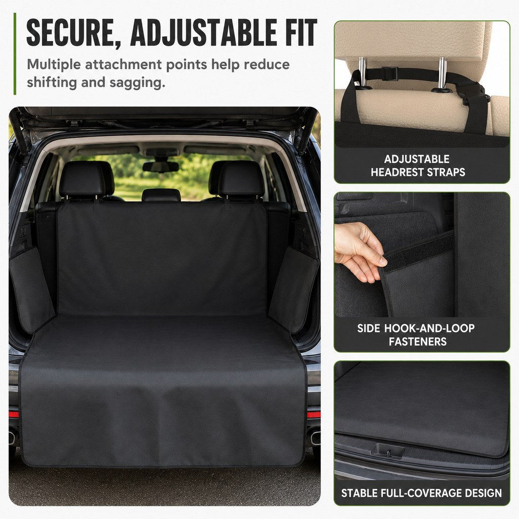 SUV Cargo Liner for Dogs – Mud, Hair & Bumper Guard