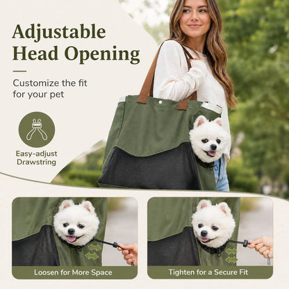 Breathable Pet Carrier Tote – Easy Shoulder Carry