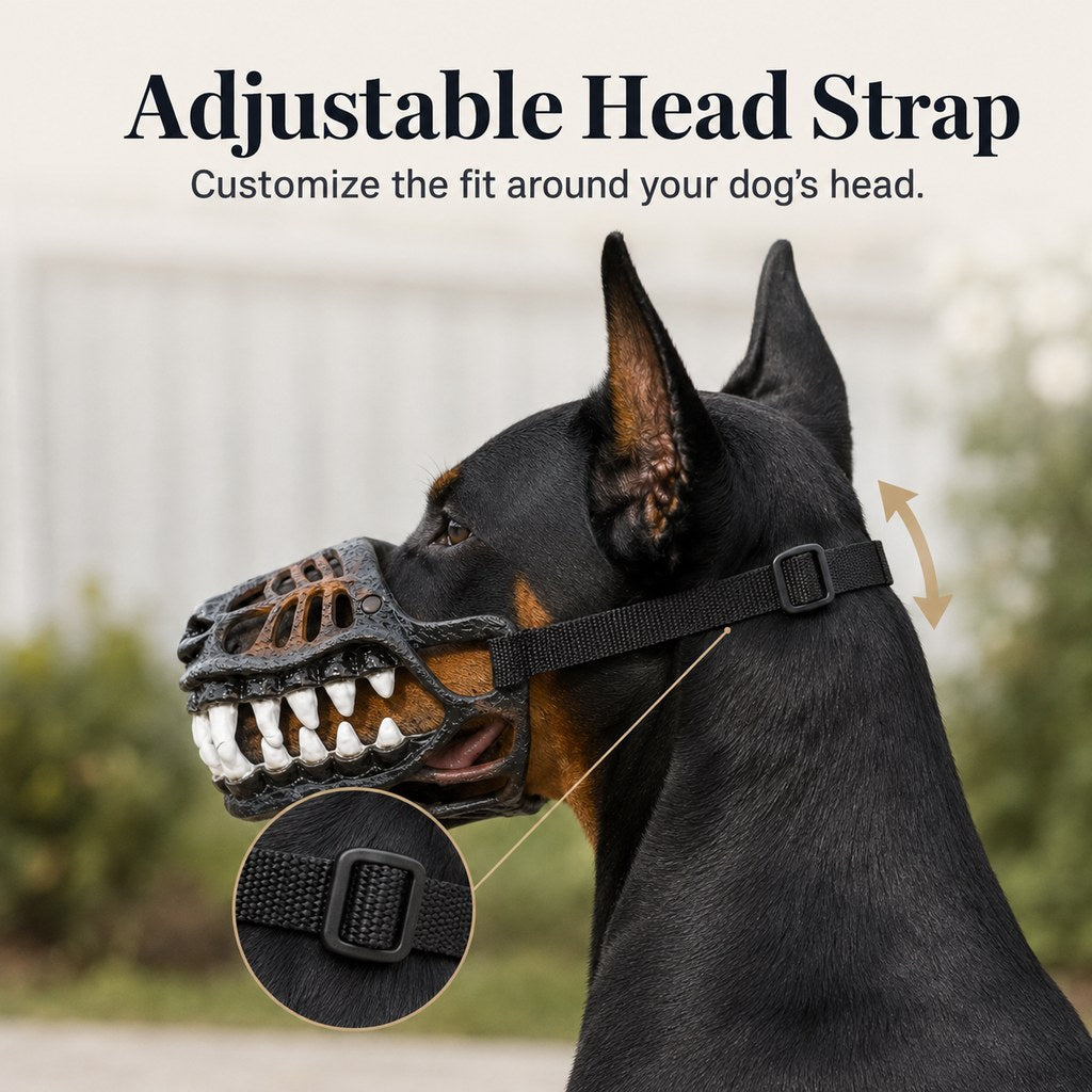 Dinosaur Dog Muzzle Costume – Funny Halloween Look