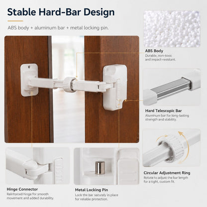 Adjustable Pet Door Latch – Cats In, Dogs Out