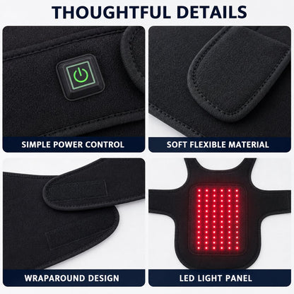 Red Light Pet Vest – Back, Hip & Joint Comfort