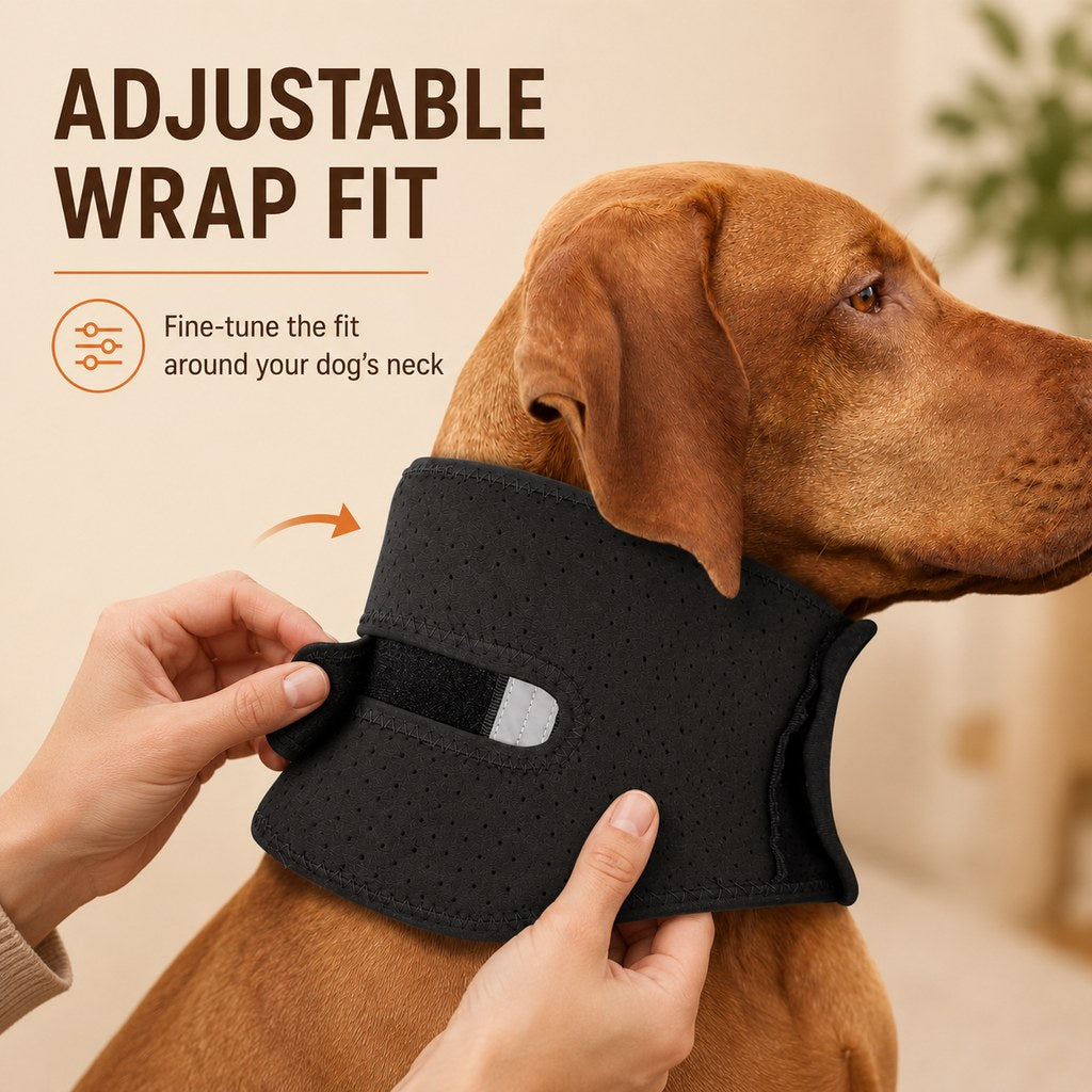 Dog Neck Support Brace – Breathable Rest Wrap